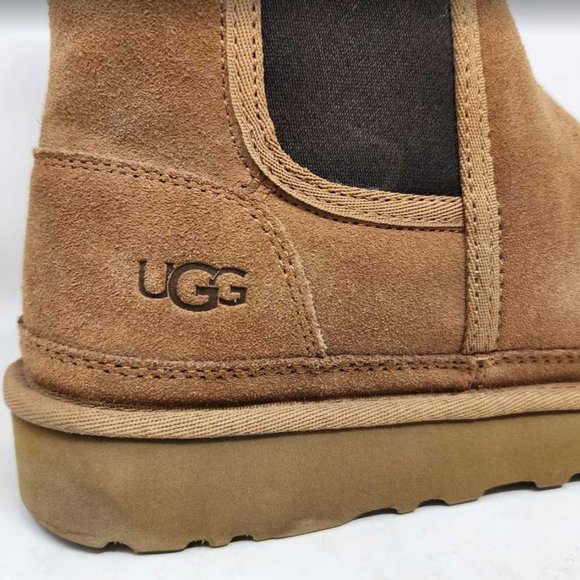 Men\'s 12 Ugg Classic Mini winter boot in Chestnut suede  1002072 main image 6